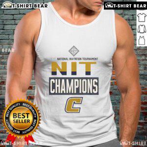 Chattanooga Mocs Fanaticity 2025 NIT Champions Tank Top featuring team colors and logo, perfect for proud fans.