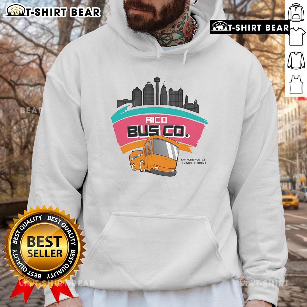 Top City Rico Bosco Co Cypress Routes hoodie featuring San Antonio Spurs logo, perfect for fans and stylish comfort.