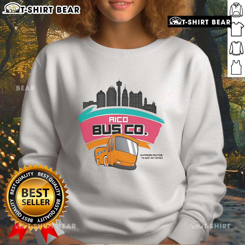 Top City Rico Bosco Co Cypress Routes San Antonio Spurs sweatshirt in vibrant colors and stylish design for fans.