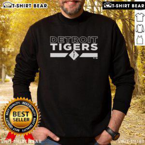 Alt Text: Top Detroit Tigers 313 City Connect No-Hitter Sweatshirt featuring bold graphics and comfortable fit for fans.