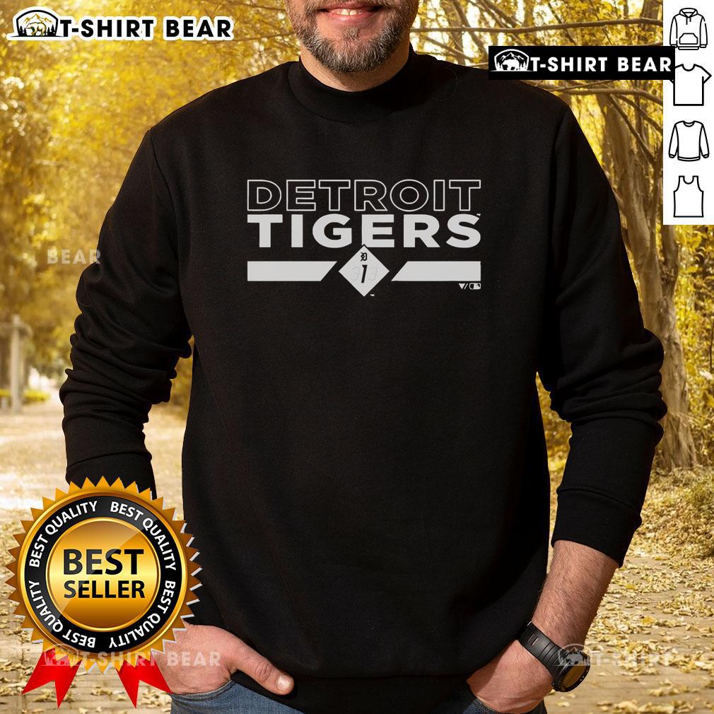 Alt Text: Top Detroit Tigers 313 City Connect No-Hitter Sweatshirt featuring bold graphics and comfortable fit for fans.