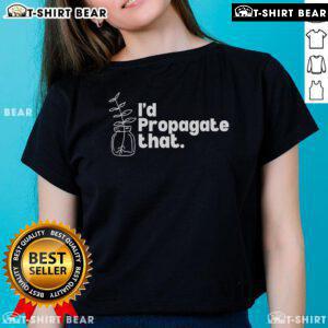 Funny plant lovers garden tee for ladies featuring a playful design, perfect for gardeners who enjoy humor in their attire.