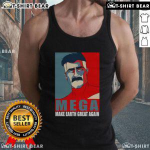 Top-Mega-Make-Earth-Great-Again-Invincible-Tank-Top featuring bold graphics and a trendy fit for eco-conscious fashion.