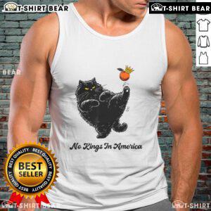 Top No Kings In America We The People Political Cat Tank Top featuring a bold graphic design for patriotic cat lovers.