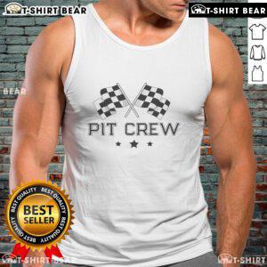 Top Pit Crew Racing Car Tank Top featuring vibrant graphics and a comfortable fit for racing enthusiasts.