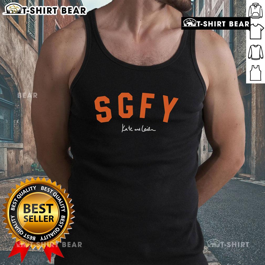 Top SGFY So Gay For You Tank Top featuring vibrant colors and playful design, perfect for LGBTQ+ pride celebrations.