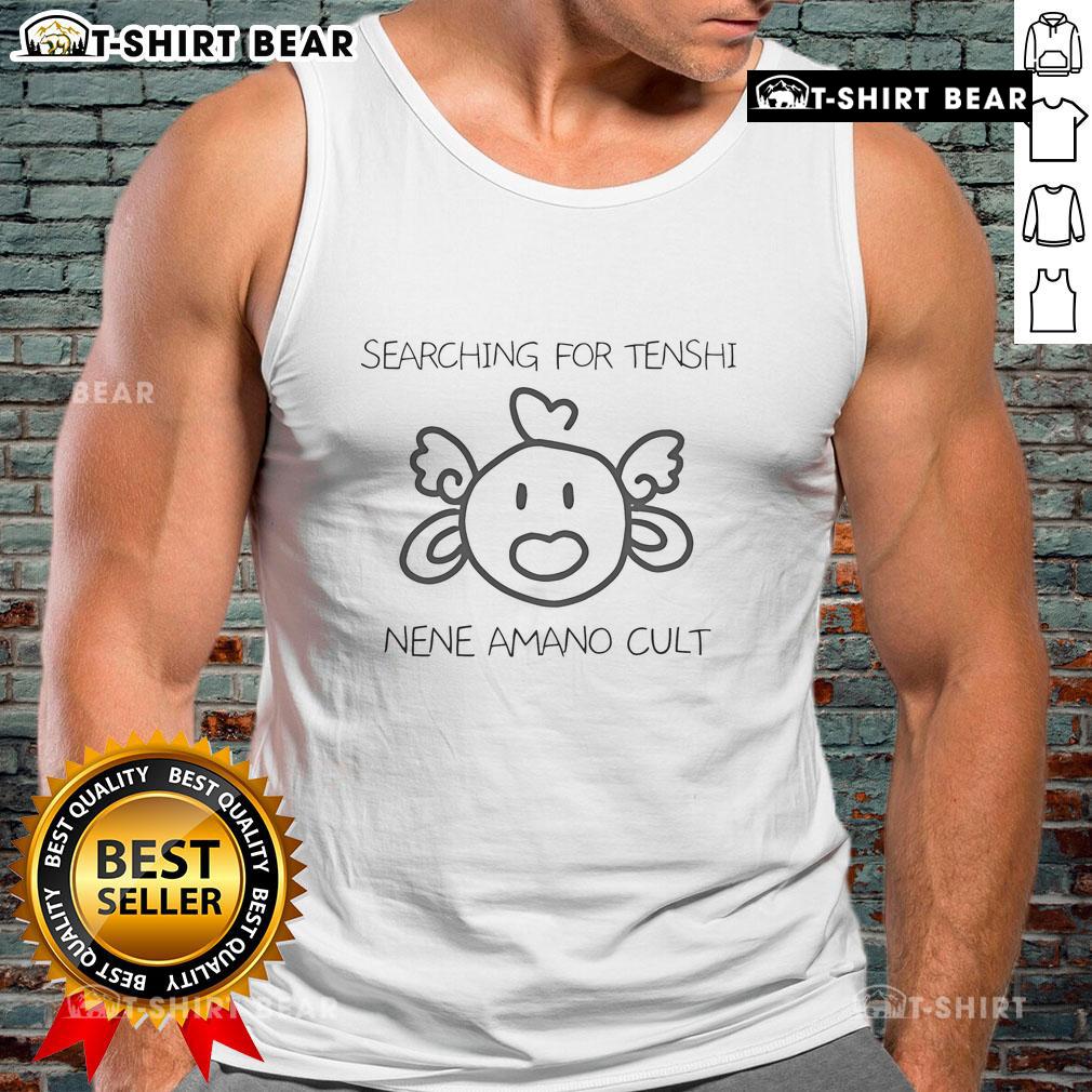 Trendy Tenshi Nene Amano cult tank top featuring vibrant graphics, perfect for fans and fashion enthusiasts.