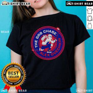 Top The GR8 Chase Alexander Ovechkin Washington Capitals ladies tee showcasing team spirit and style for female fans.