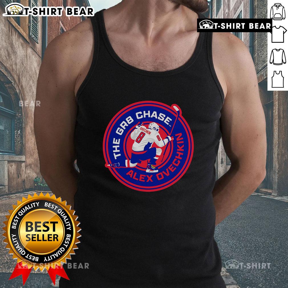 Top The GR8 Chase Alexander Ovechkin Washington Capitals tank top featuring team colors and logo, perfect for fans.