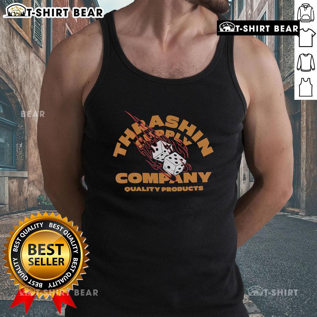 Alt Text: Top Thrashin Supply Company quality products tank top featuring a stylish design and comfortable fit for all-day wear.