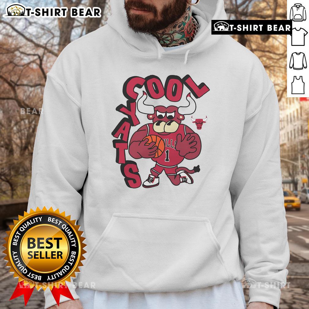 Good Chicago Bulls Stadium Essentials NBA X Staycool mascot hoodie in vibrant colors, perfect for fans and stylish comfort.