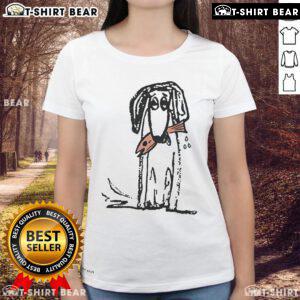 Good Leftover Salmon Good Dog Ladies Tee featuring a playful design perfect for dog lovers and food enthusiasts.