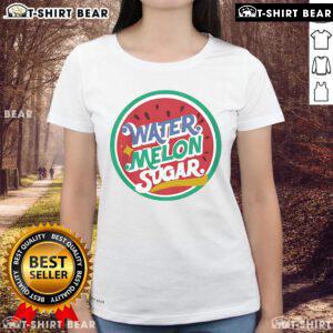 Good Watermelon Sugar Ladies Tee featuring a vibrant watermelon graphic, perfect for summer fashion and casual wear.