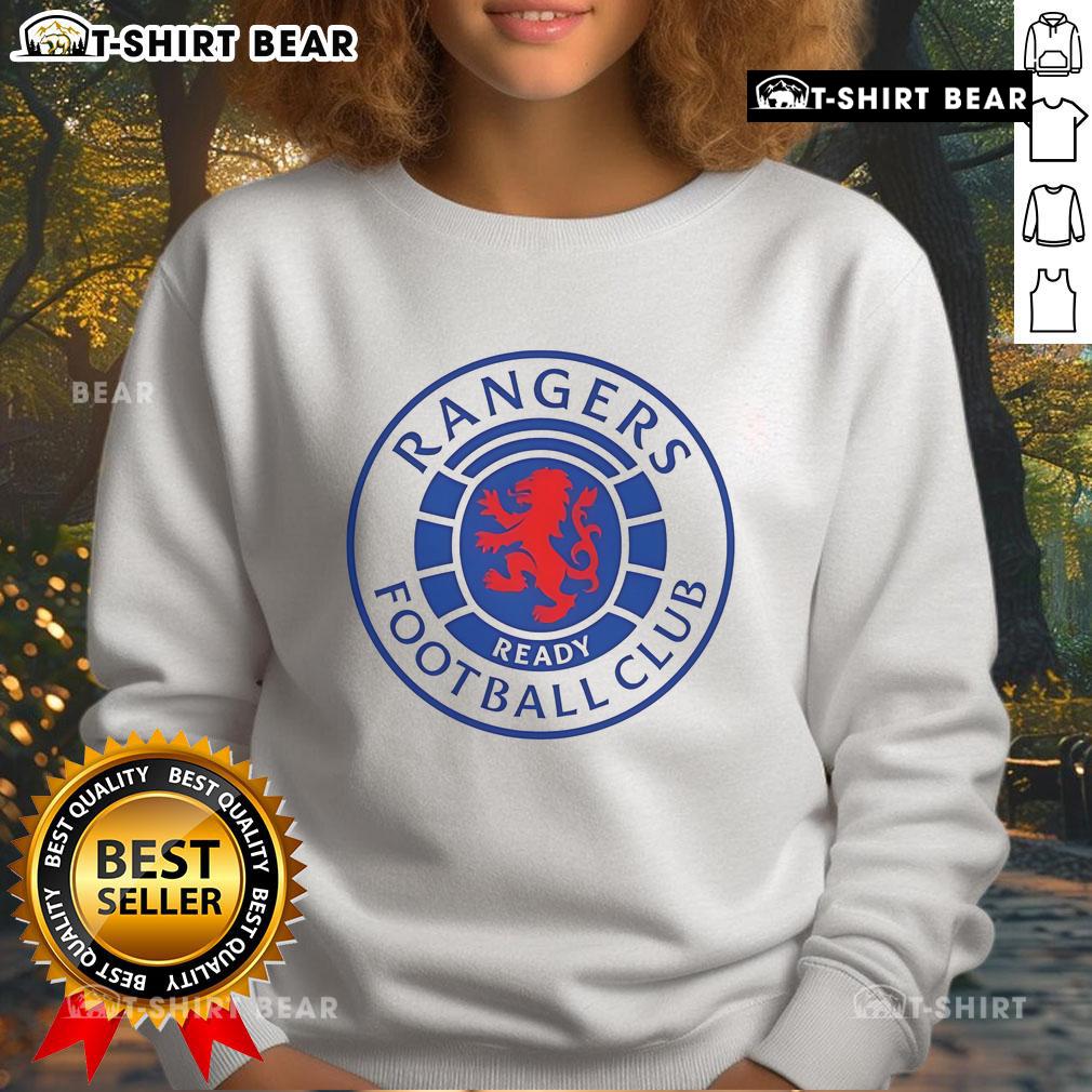 Nice Rangers Football Club ready logo sweatshirt, featuring bold club emblem and stylish design for fans.