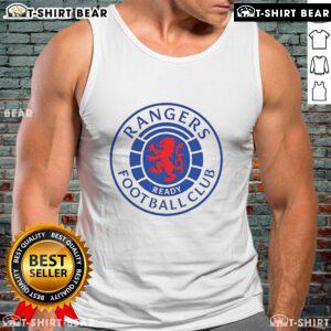 Nice Rangers Football Club Ready logo tank top featuring vibrant colors and sporty design for fans and athletes.