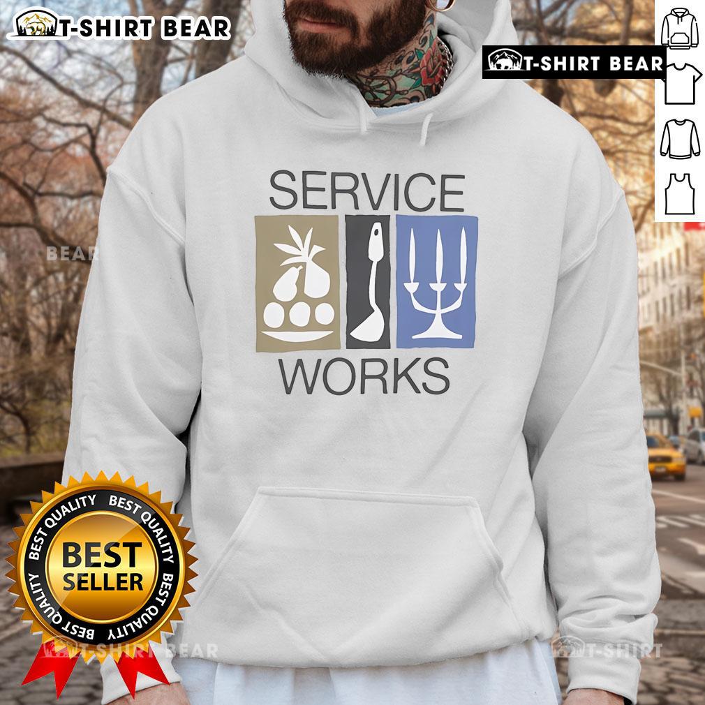 Official Service Works Nourish Hoodie in a stylish design, perfect for comfort and promoting wellness.
