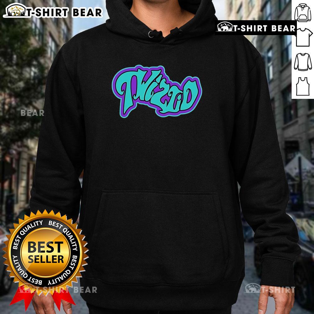 Official Twiztid Mostasteless 8-Bit Wavy Logo Hoodie featuring vibrant graphics and a stylish design for fans.