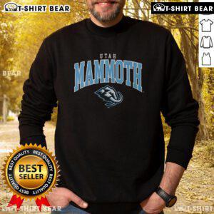 Official Utah Mammoth Classic logo sweatshirt featuring a bold design and comfortable fit for fans and casual wear.
