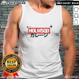 Official Xavier Wulf The Hollowsquad LA logo tank top featuring a bold design and vibrant colors for fans and collectors.