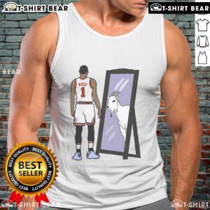 Original Derrick Rose Mirror Goat Tank Top featuring a stylish design for basketball fans and sports enthusiasts.