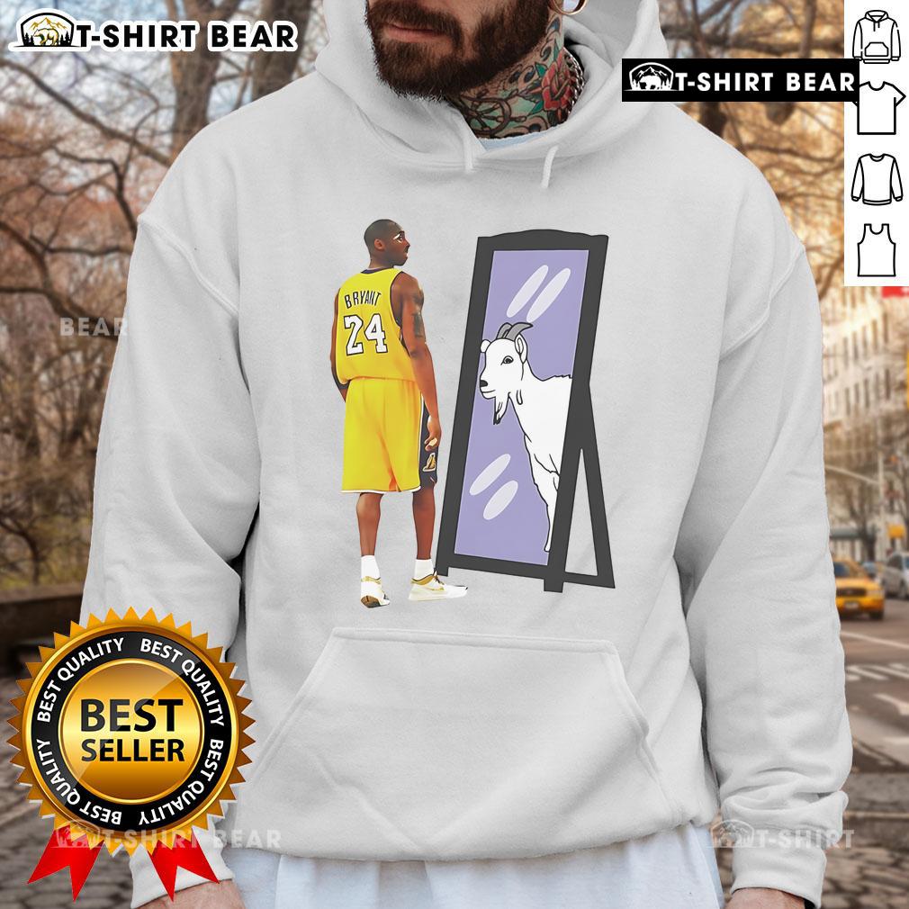 Original Goat Mirror Kobe Bryant Hoodie featuring a stylish design and tribute to the legendary basketball player.