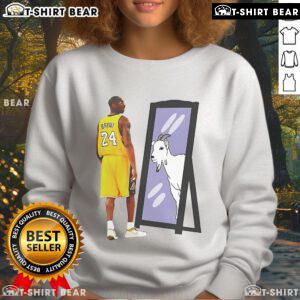 Original Goat Mirror Kobe Bryant Sweatshirt featuring a vibrant design celebrating the basketball legend's legacy.