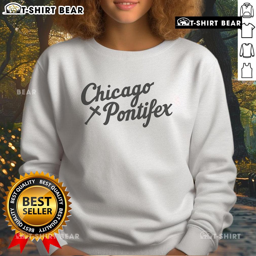 Premium Chicago Pontifex Sweatshirt in soft fabric, featuring a stylish design perfect for casual wear or layering.