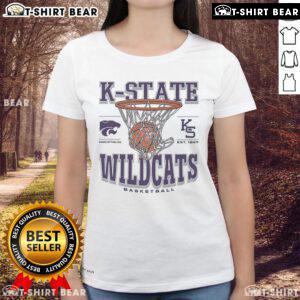 Premium Kansas State Wildcats Game Time Ladies Tee featuring vibrant team colors and stylish design for fans.