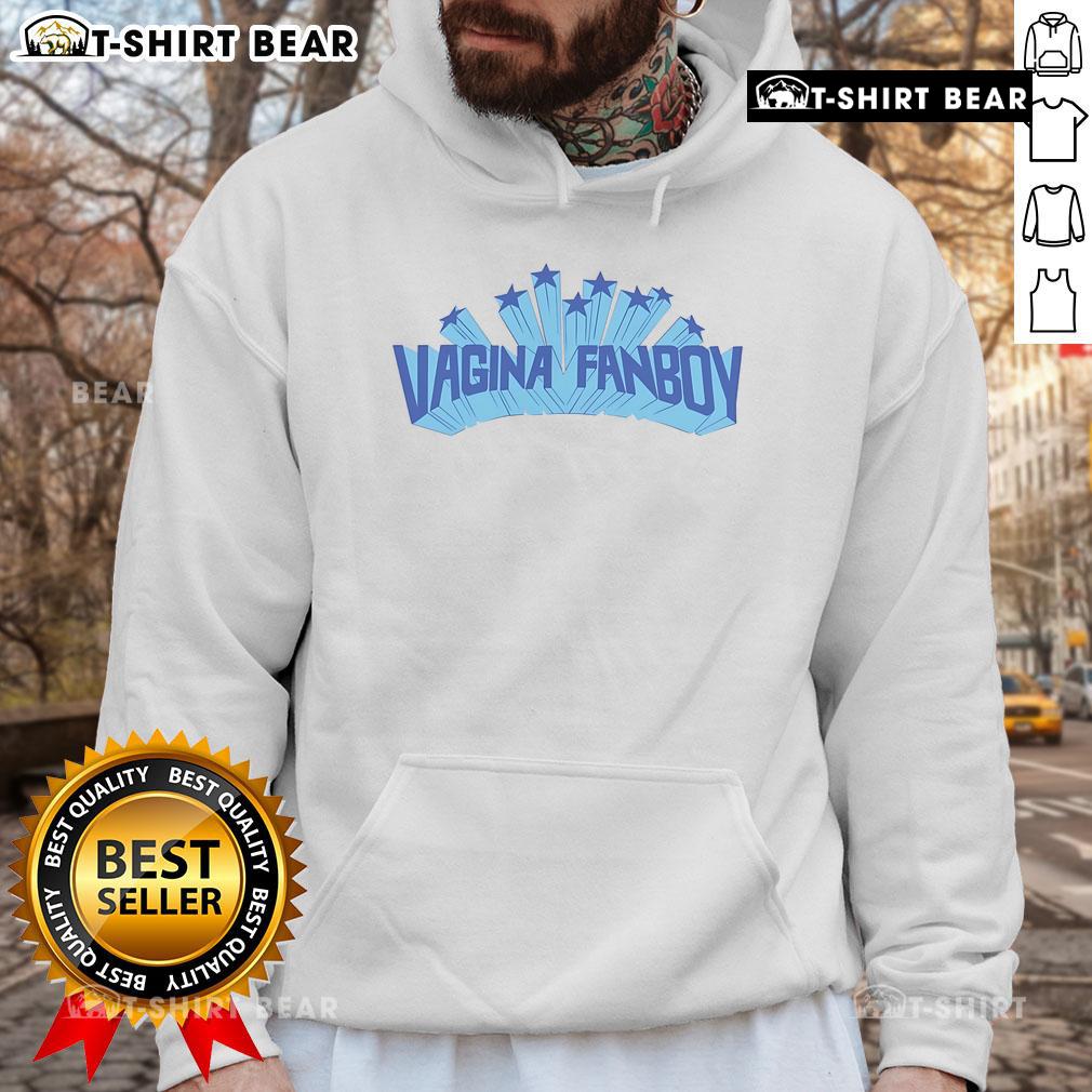 Trendy Pretty Vagina Fanboy Hoodie design featuring vibrant colors and unique artwork, perfect for casual wear.
