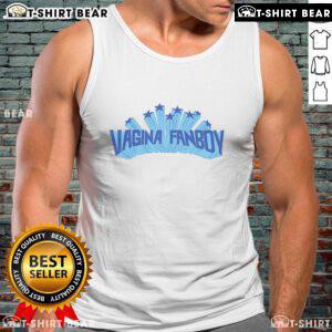 Stylish Pretty Vagina Fanboy tank top featuring a bold graphic design, perfect for casual wear and expressing individuality.