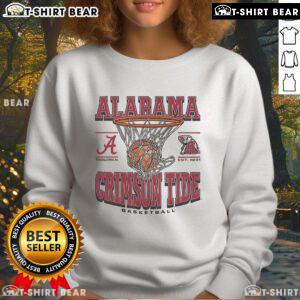 Alt Text: Cozy Top Alabama Crimson Tide Game Time sweatshirt in team colors, perfect for game day and showing team spirit.