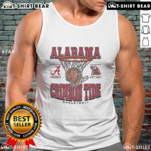 Top Alabama Crimson Tide Game Time Tank Top featuring team colors and logo, perfect for game day attire.