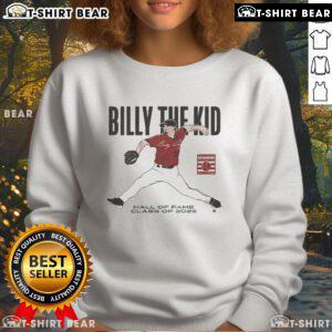 Top Billy Wagner Hall of Fame Inductee Class of 2025 Brick Sweatshirt showcasing commemorative design and vibrant colors.