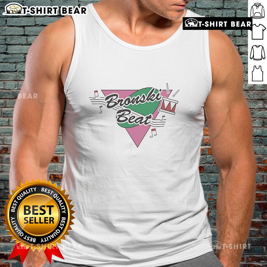 Stylish Top Bronski Beat Smalltown Boy tank top featuring vibrant colors and iconic 80s design, perfect for fans.