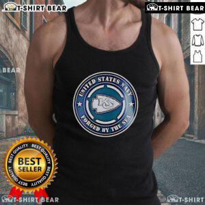 Top Chiefs United States Navy Military Appreciation Night tank top featuring patriotic design and vibrant colors.