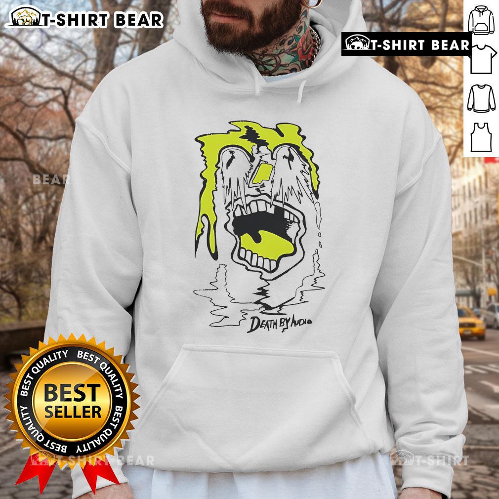 Top Death By Audio Acid Tears Hoodie featuring vibrant design and comfortable fit, perfect for music lovers and streetwear fans.
