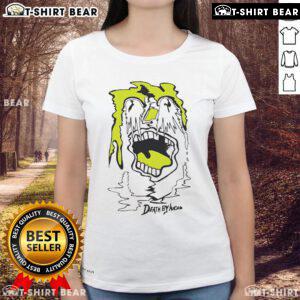 Stylish Top Death By Audio Acid Tears Ladies Tee featuring vibrant graphic design for music lovers and fashion enthusiasts.