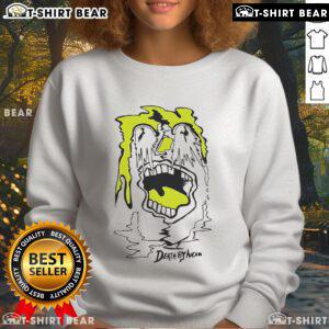 Top Death By Audio Acid Tears Sweatshirt in vibrant colors, showcasing a stylish design for music lovers and streetwear enthusiasts.