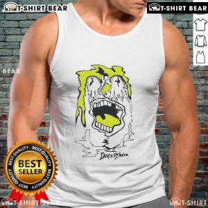 Stylish Top Death By Audio Acid Tears tank top featuring vibrant graphics, perfect for music lovers and festival-goers.