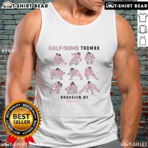 Top Half Sumo Heya Brooklyn NY tank top featuring a bold design and vibrant colors, perfect for casual wear.