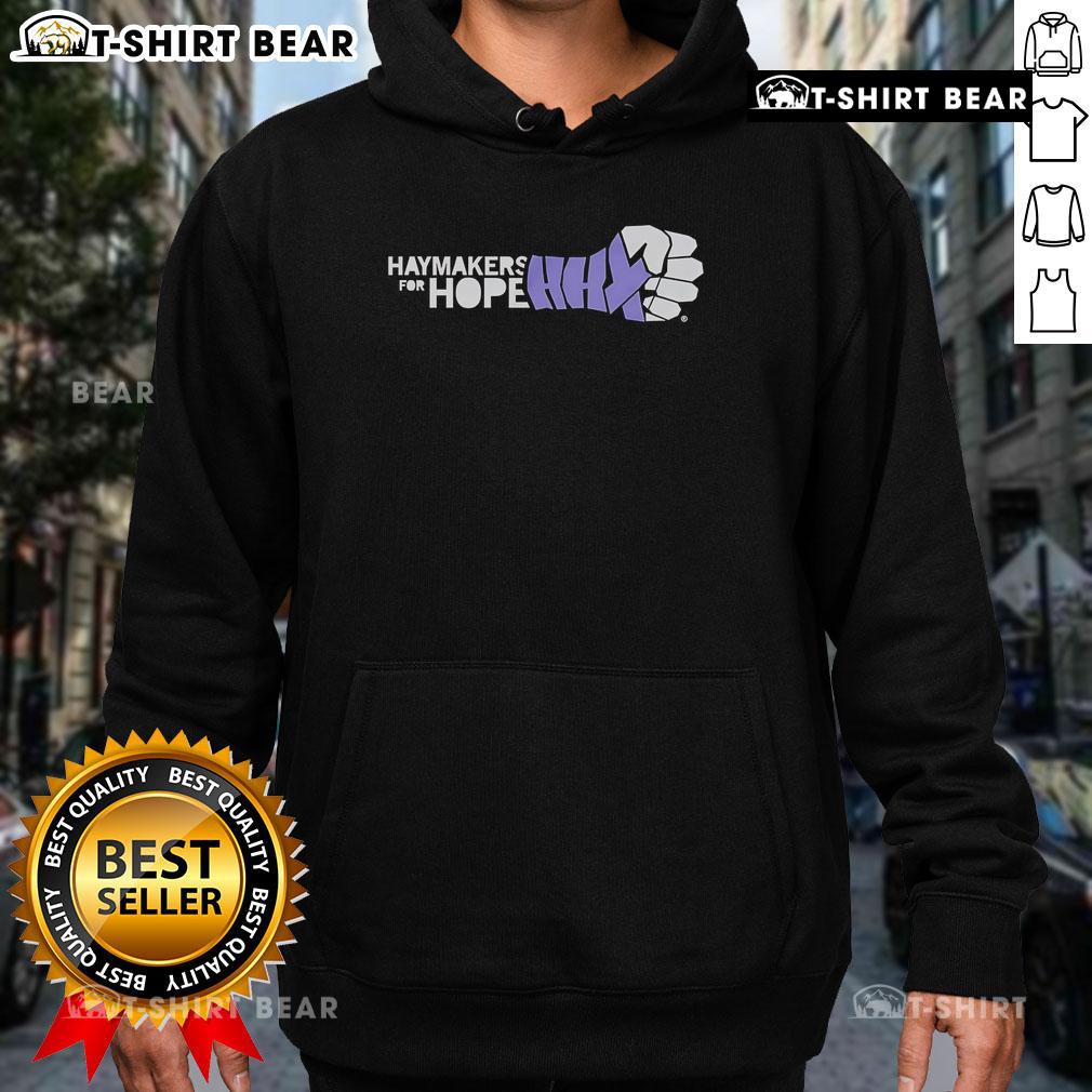 Top Haymakers for Hope Punch Hand Hoodie featuring a vibrant design promoting hope and resilience in stylish wear.
