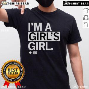 Alt Text: Top I'M A Girl'S Girl T-Shirt design featuring stylish graphics and vibrant colors, perfect for empowering girls.