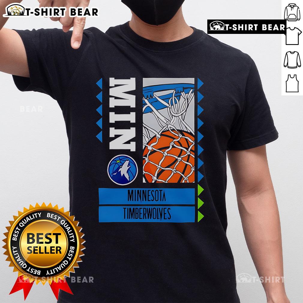Alt Text: Top Minnesota Timberwolves Basketball Ballin 2025 T-Shirt featuring team logo and vibrant colors for fans.