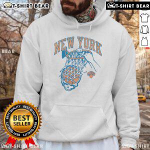 Top NBA X Grateful Dead X Knicks hoodie featuring vibrant graphics, perfect for fans combining sports and music style.