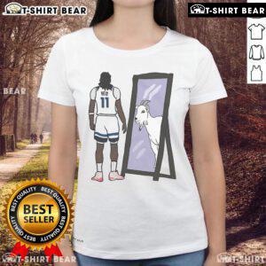 Top Naz Reid Mirror Goat Ladies Tee featuring a stylish design, perfect for fans and casual wear.