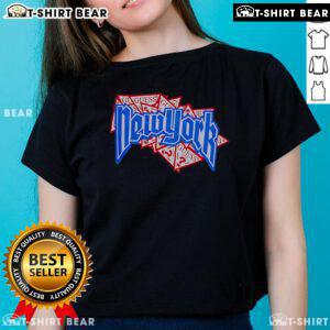 Stylish Top New York Guess Art Ladies Tee in vibrant colors, perfect for casual outings and fashion-forward looks.