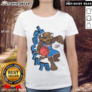 Top Oklahoma City Thunder stadium essentials: NBA Staycool mascot ladies' tee featuring vibrant team colors.