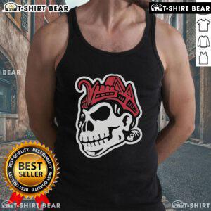 Top SoM Skull Decorative Pillowcase Tank Top featuring a stylish skull design, perfect for trendy home decor and fashion.