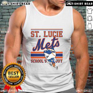 Stylish Top St. Lucie Mets School's Out tank top, perfect for summer outings and baseball fans.