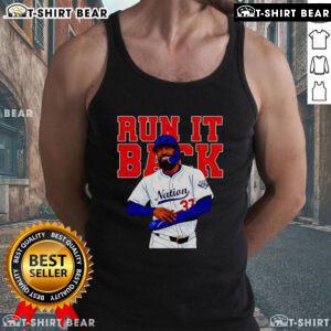 Teoscar Hernandez Run It Back Los Angeles baseball tank top featuring vibrant graphics and a stylish design for fans.
